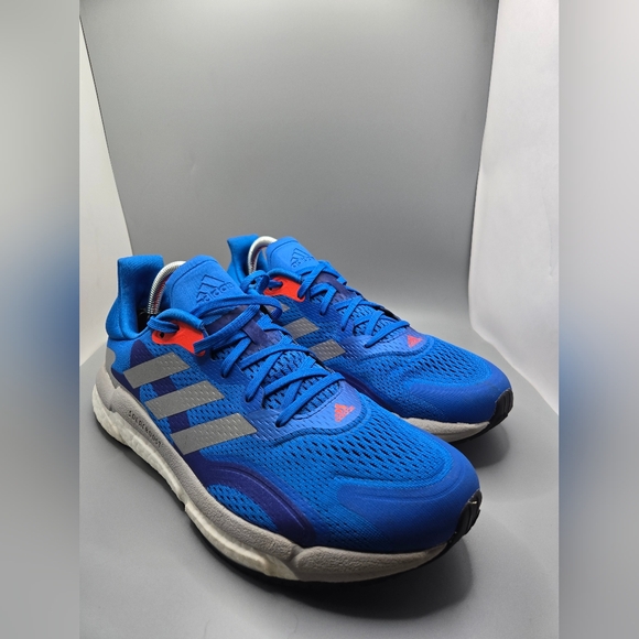 Adidas Solarglide 5 Blue Gray Men’s Running Shoes Size 9 (FY0314) Boost - Picture 1 of 9